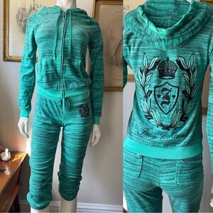 Juicy Couture Y2K Matching Jacket and Capris